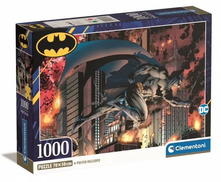 Clementoni puzzle 1000 elementów Compact - Batman