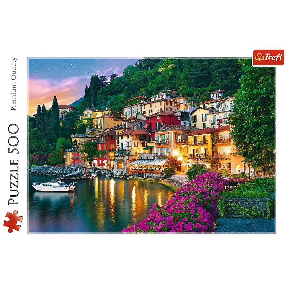 PUZZLE 500 Jezioro Como, Włochy