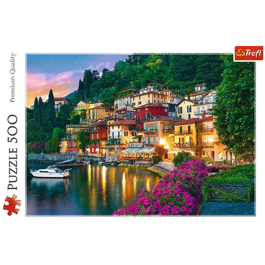 PUZZLE 500 Jezioro Como, Włochy
