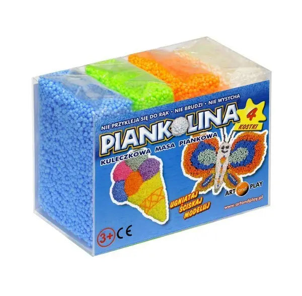 Piankolina 4 kolory niebieska