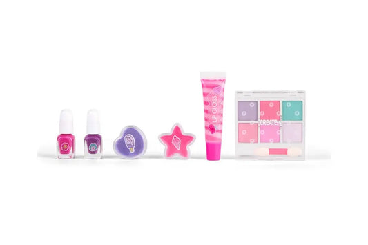 Create It! make - up zestaw różowo - liliowy
