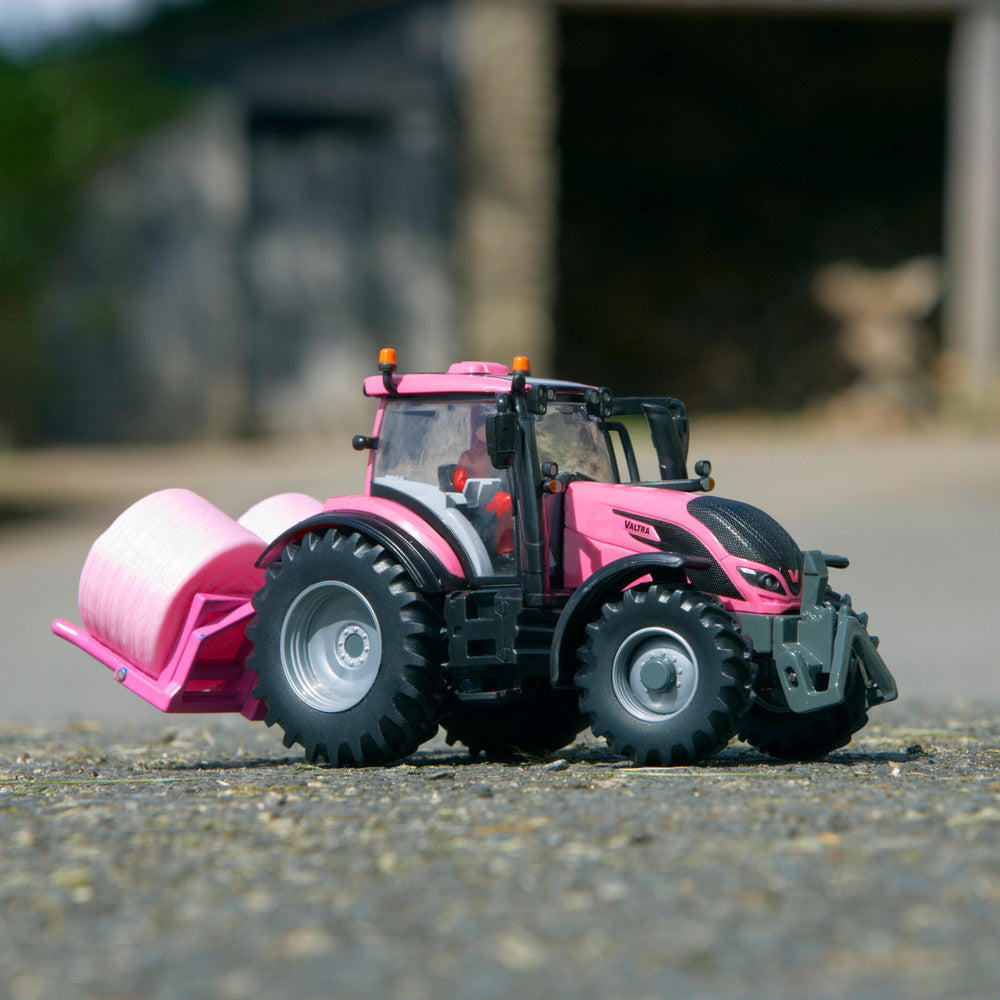 TOMY Britains traktor Pink Valtra TZ54 Plays.43247