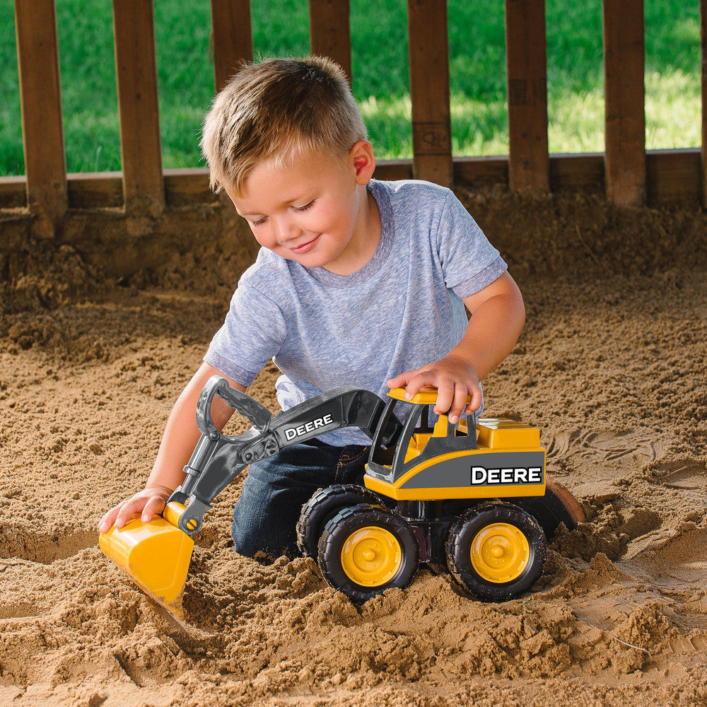 John deere kids john deere duża koparka budowlana