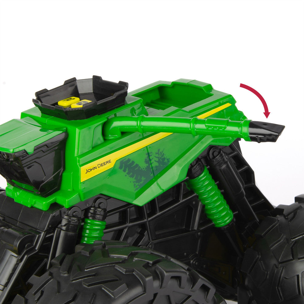 Monster treads john deere monster kombajn z dźwiękiem i światłem