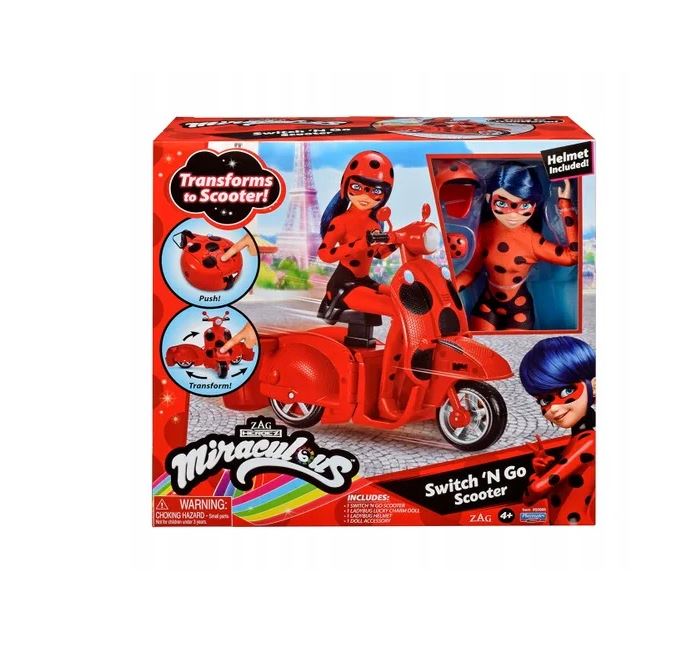 MIRACULOUS Skuter z lalką 50668 06683