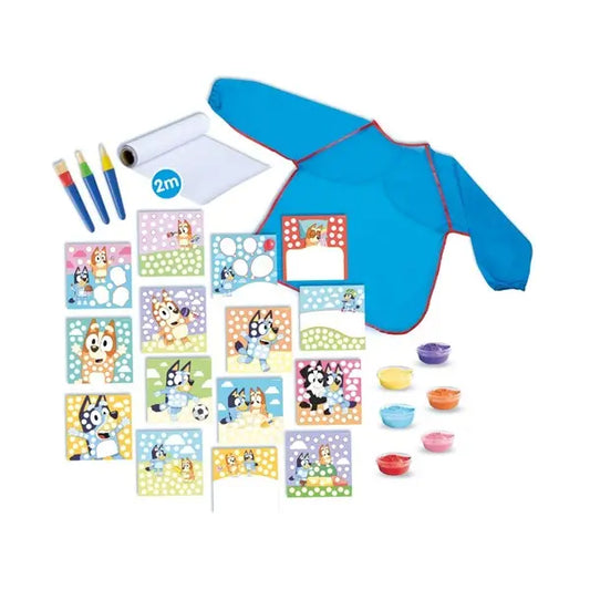 Bluey mega set do malowania palcami