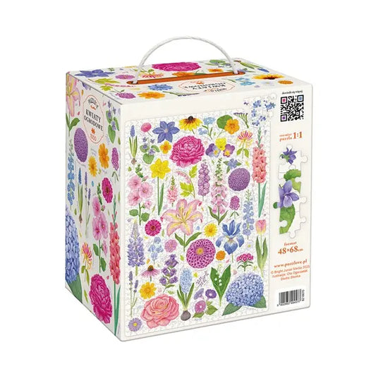 Puzzle - Kwiaty ogrodowe 1000 el.