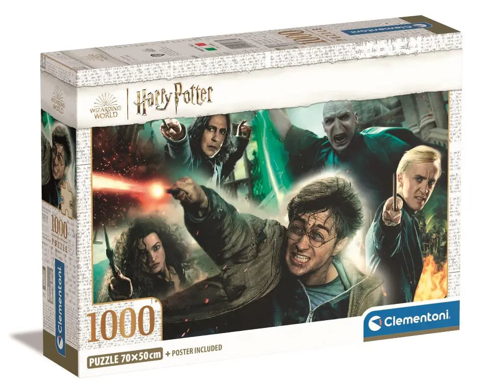 Clementoni puzzle 1000 elementów Compact Harry Potter 39788