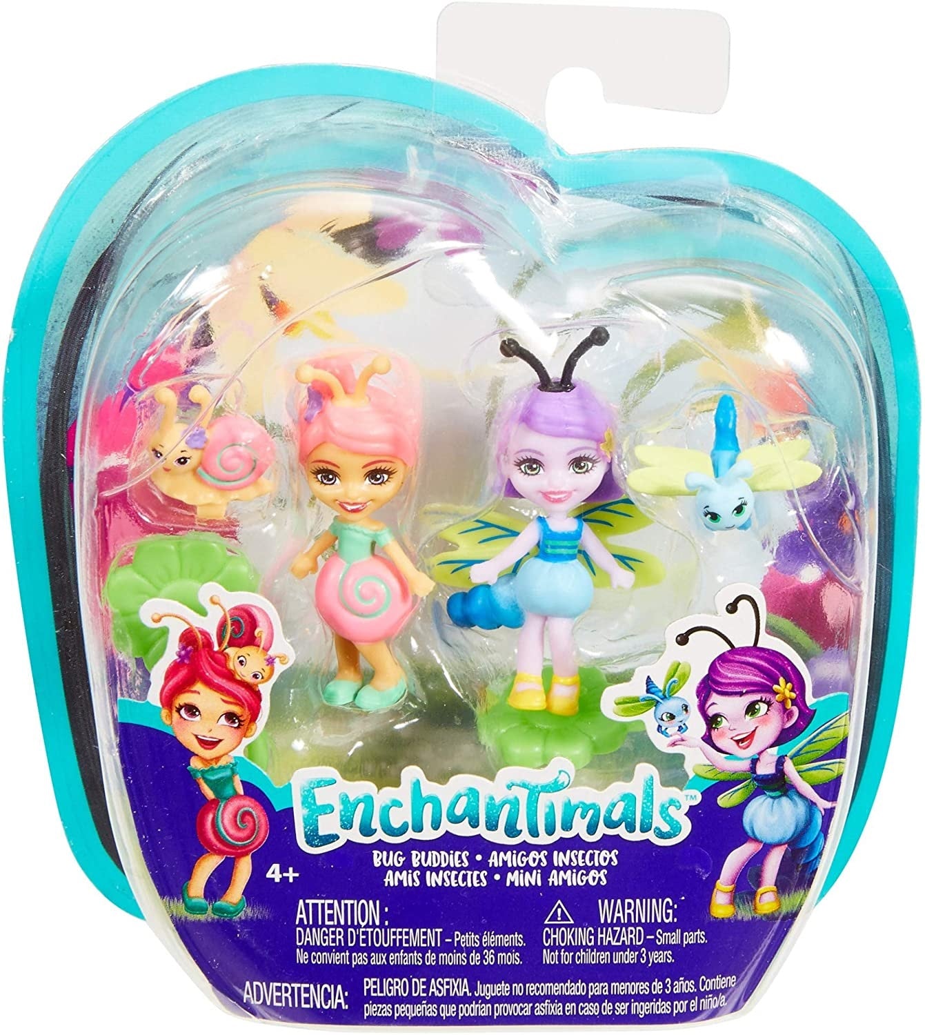 Enchantimals Małe przyjaciółki 2pak FXM86 FXM87