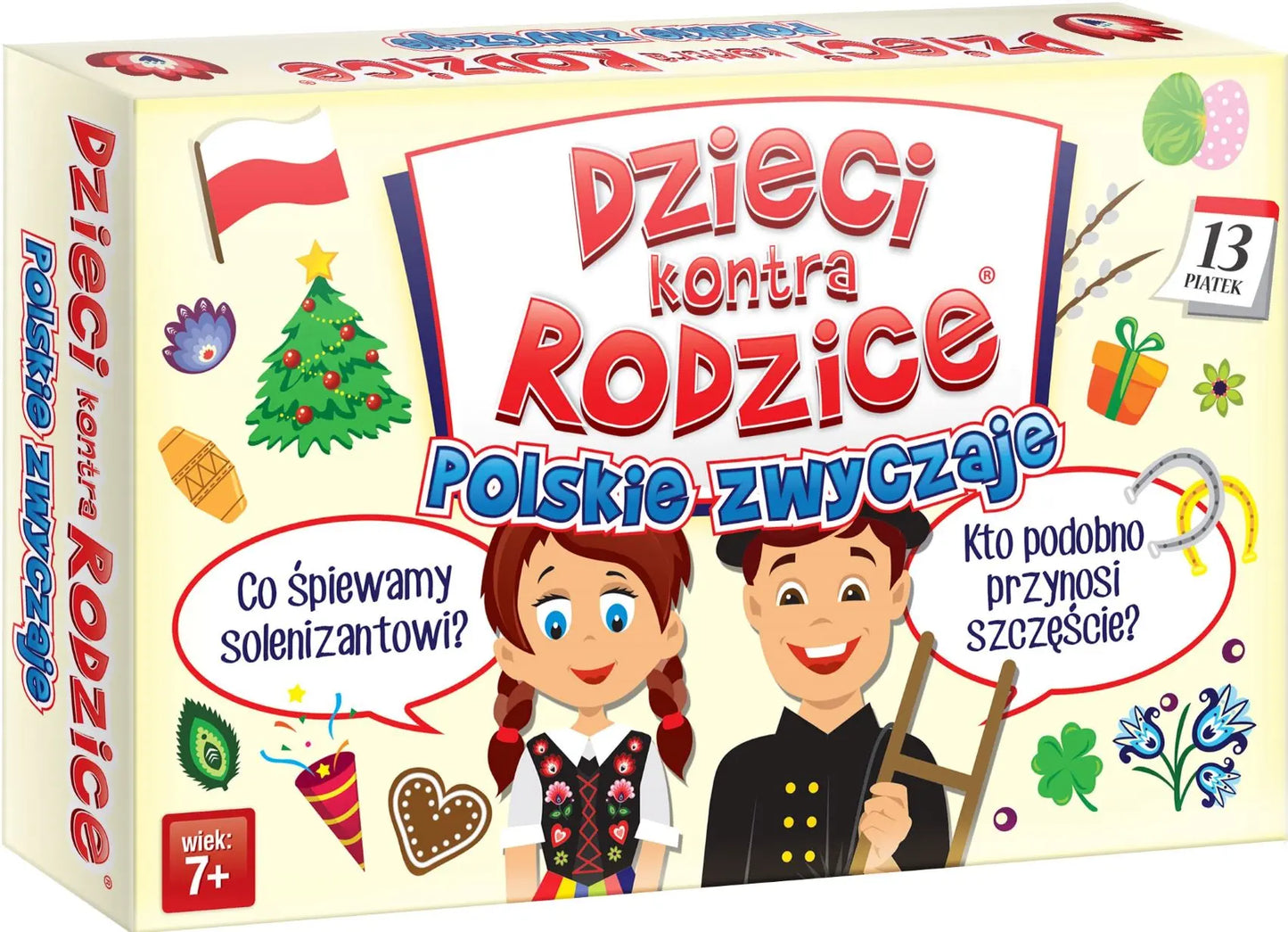 Dzieci kontra rodzice gra Polskie zwyczaje 71397