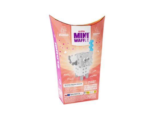 Klocki wafle mini pocket pets słoń