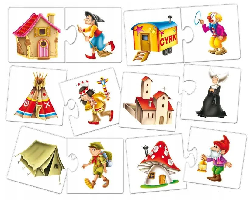 Czyje to mieszkanko? - puzzle