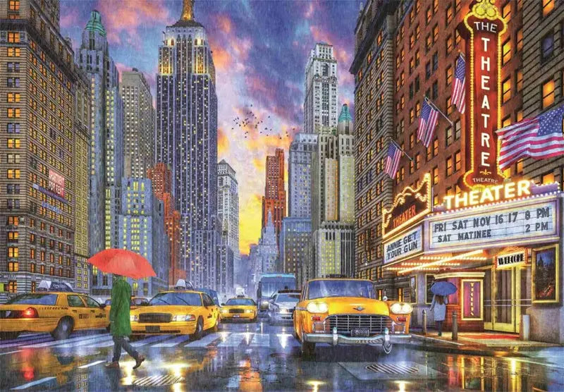 Puzzle 2000 HQ Rainy Manhattan