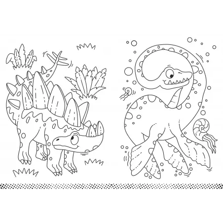 Superdinozaury malowanka dla chłopców