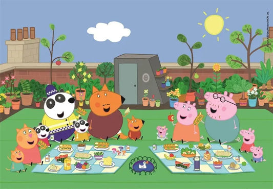 Puzzle 24 maxi SuperKolor Świnka Peppa