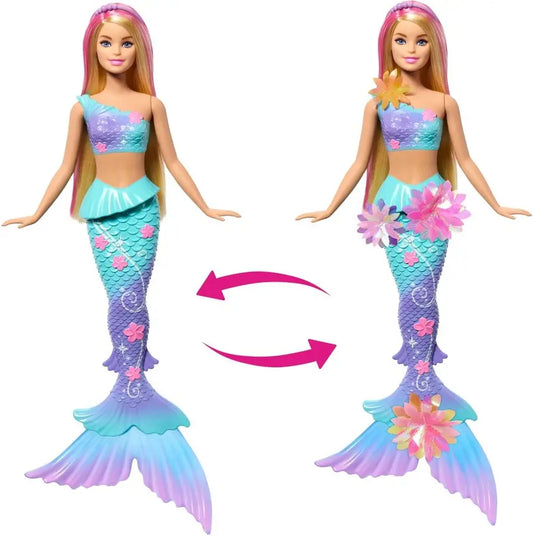 Barbie magiczna syrenka kwiatowa