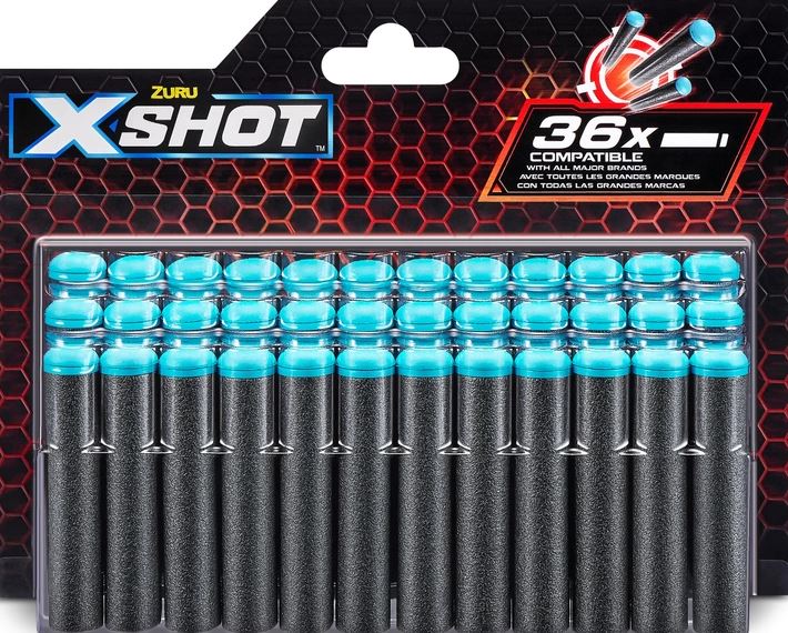 ZURU X-SHOT Zest.Strzałek ExcelAirPock.3618 40510