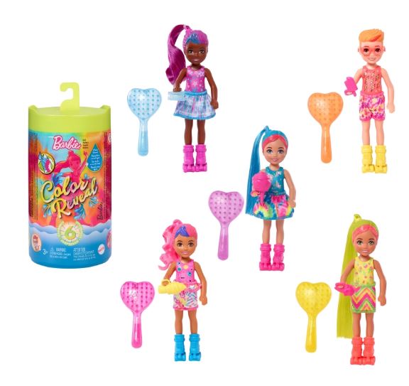 Barbie CR Chelsea Neon HCC90 /6
