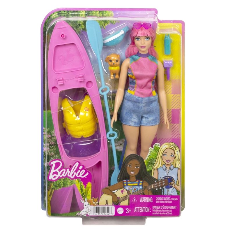 Barbie Daisy na kempingu+kajak zest HDF75 /4