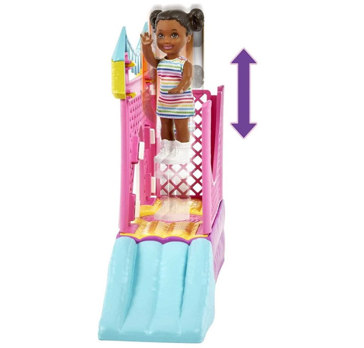 Barbie Skipper z laleczką+zamek HHB67 /3