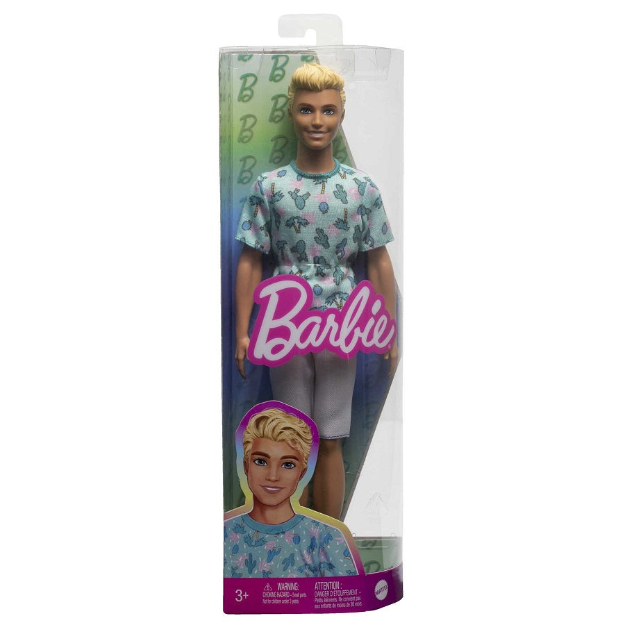Barbie Ken T-shirt z kaktusami HJT10 /6