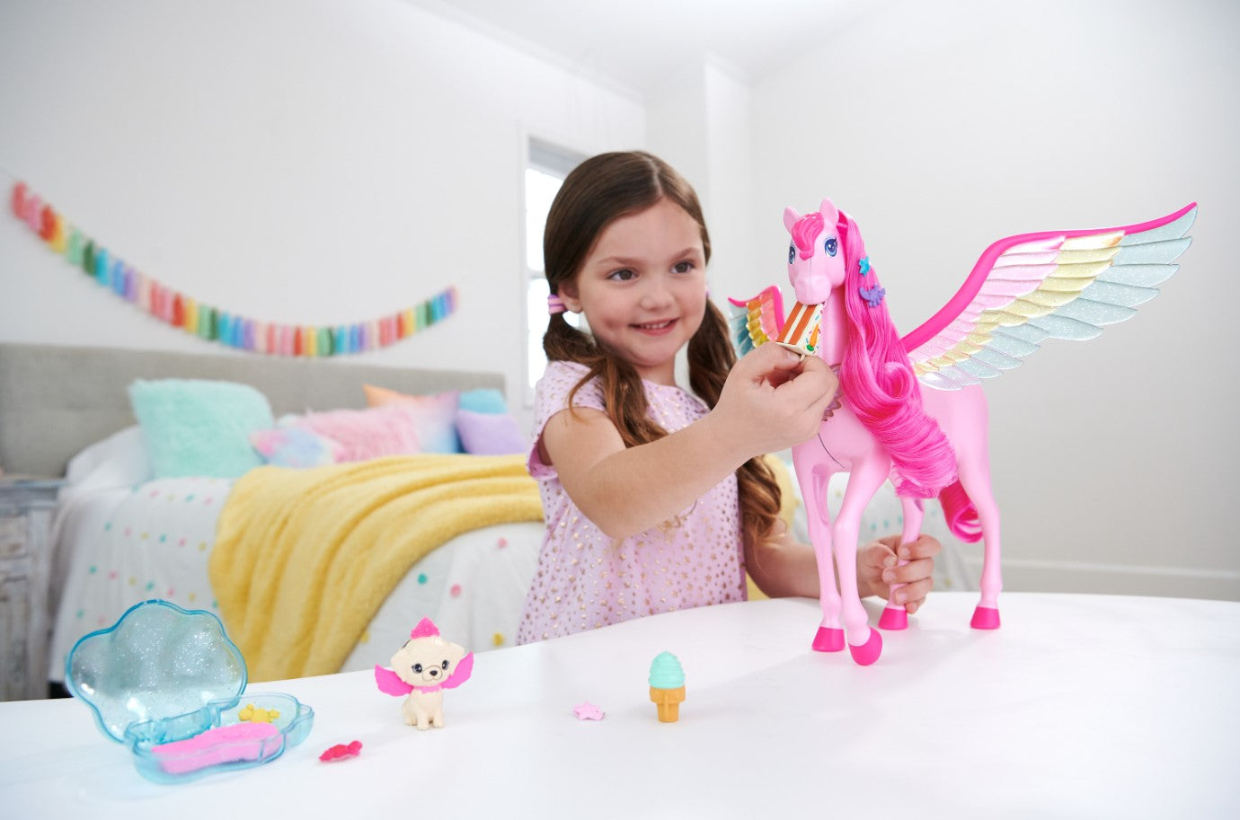Barbie Magic Pegaz światła i dźwięk HLC40 /3