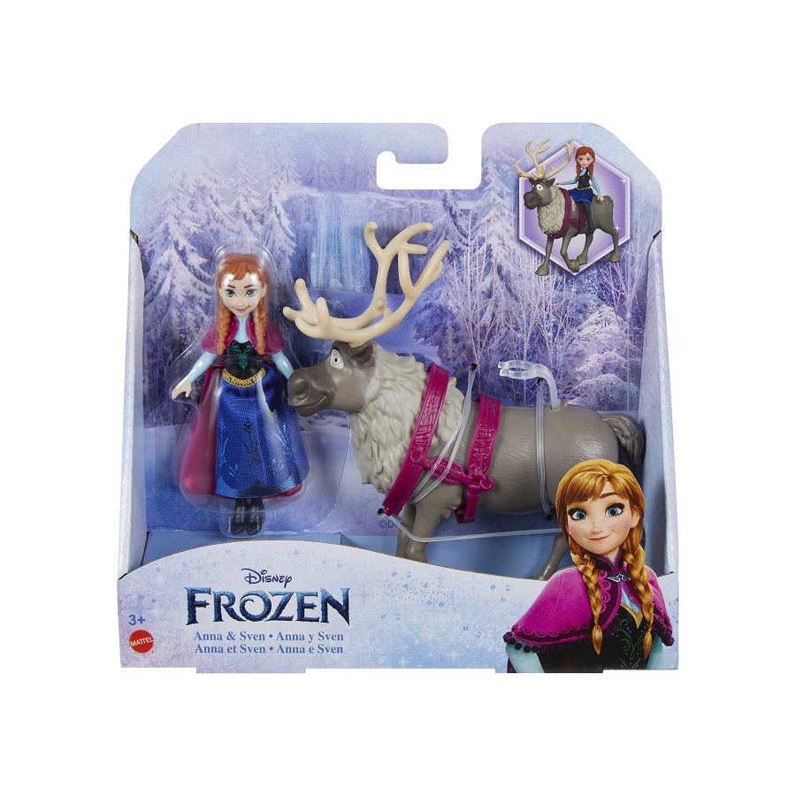 DISNEY Frozen laleczka Anna + Sven HLX03 /3