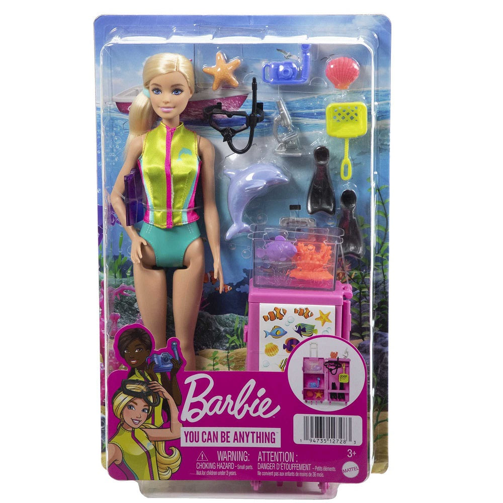Barbie lalka Kariera biolożka morska HMH26 /4