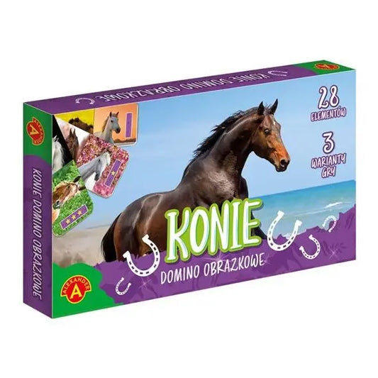 Domino obrazkowe konie 27846
