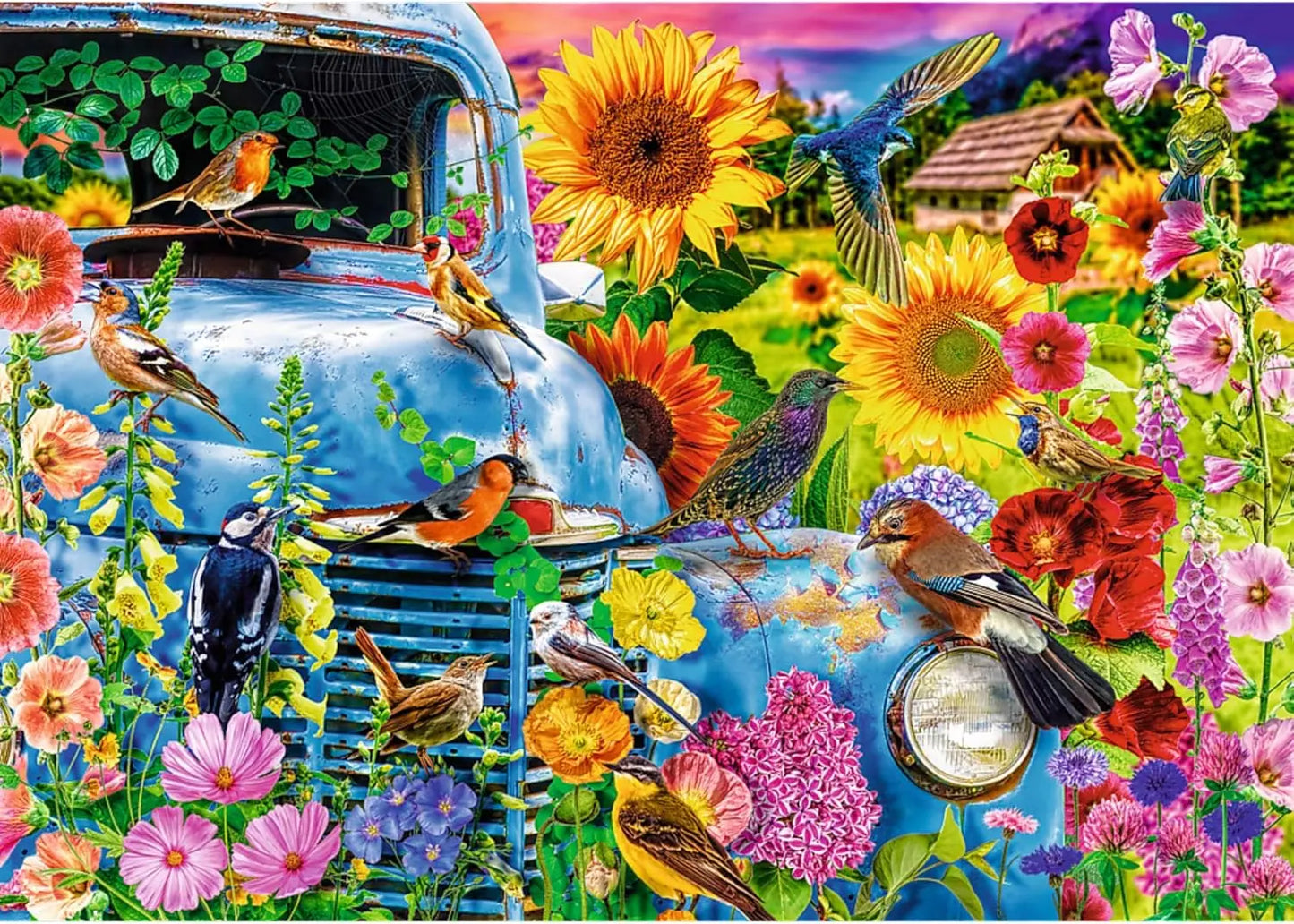 Puzzle 1000 premium plus teatime: wiejska sielanka