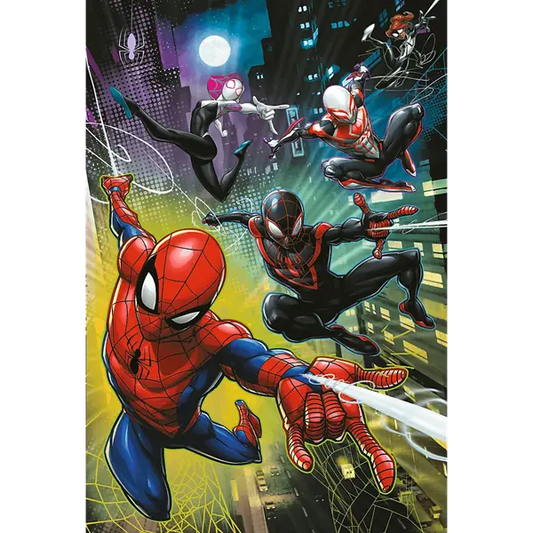 Puzzle Premium Plus Kids UFT, Marvel 160 el. Pajęcze sprawy