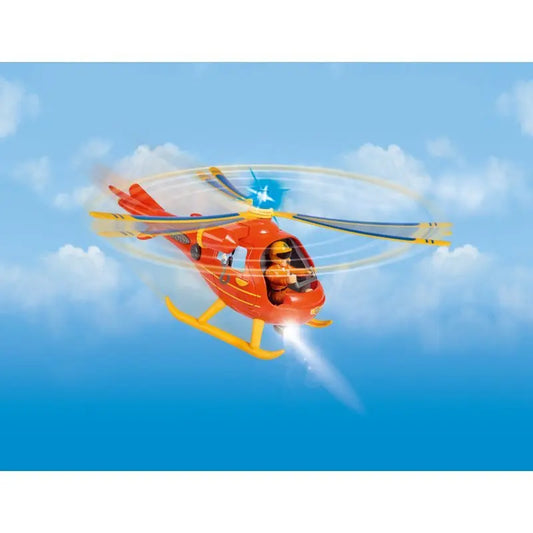Strażak Sam helikopter Wallaby z figurką