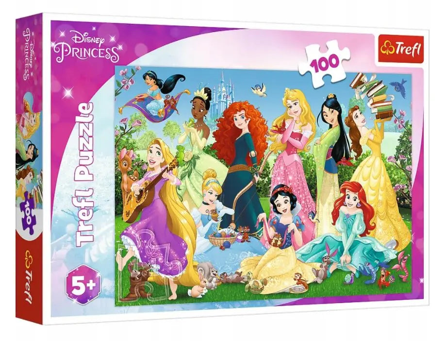 Puzzle 100 czarujące księżniczki