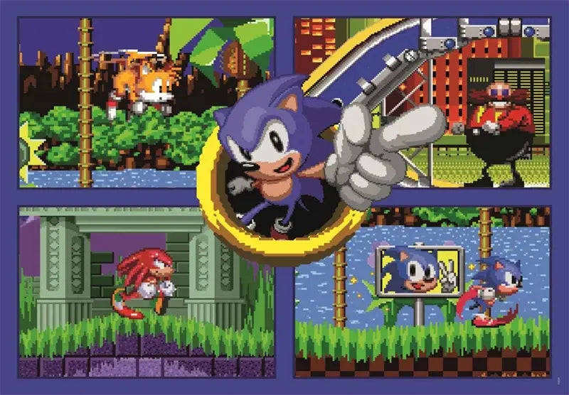 Puzzle 500 Cubes Sonic Classic