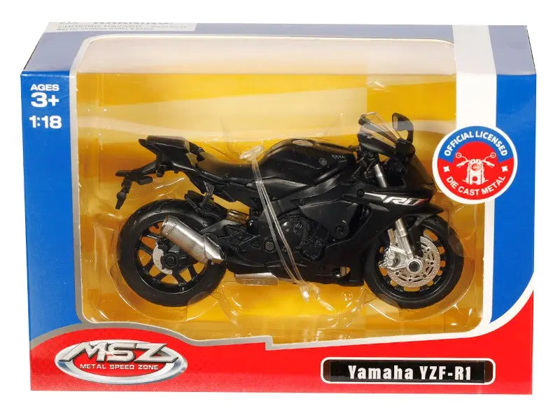 Model MSZ 1:18 Yamaha YZF-R1 czarny M-320 33204