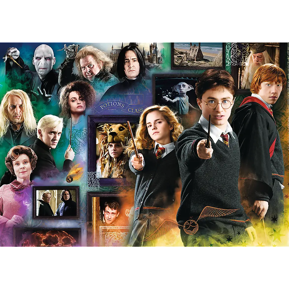 Puzzle 1000 świat czarodziejów harry potter