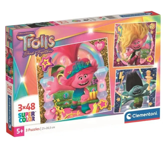 Puzzle 3x48 Square Trolls 3
