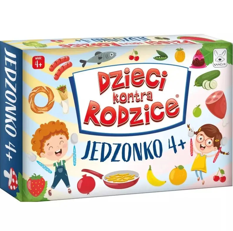 Dzieci kontra rodzice gra Jedzonko