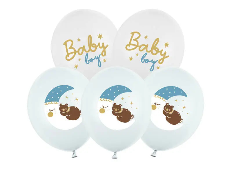 Balony 30cm Baby boy 6szt.