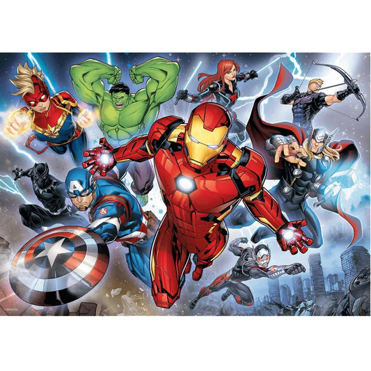 Puzzle 200 Waleczni Avengersi - Disney Marvel