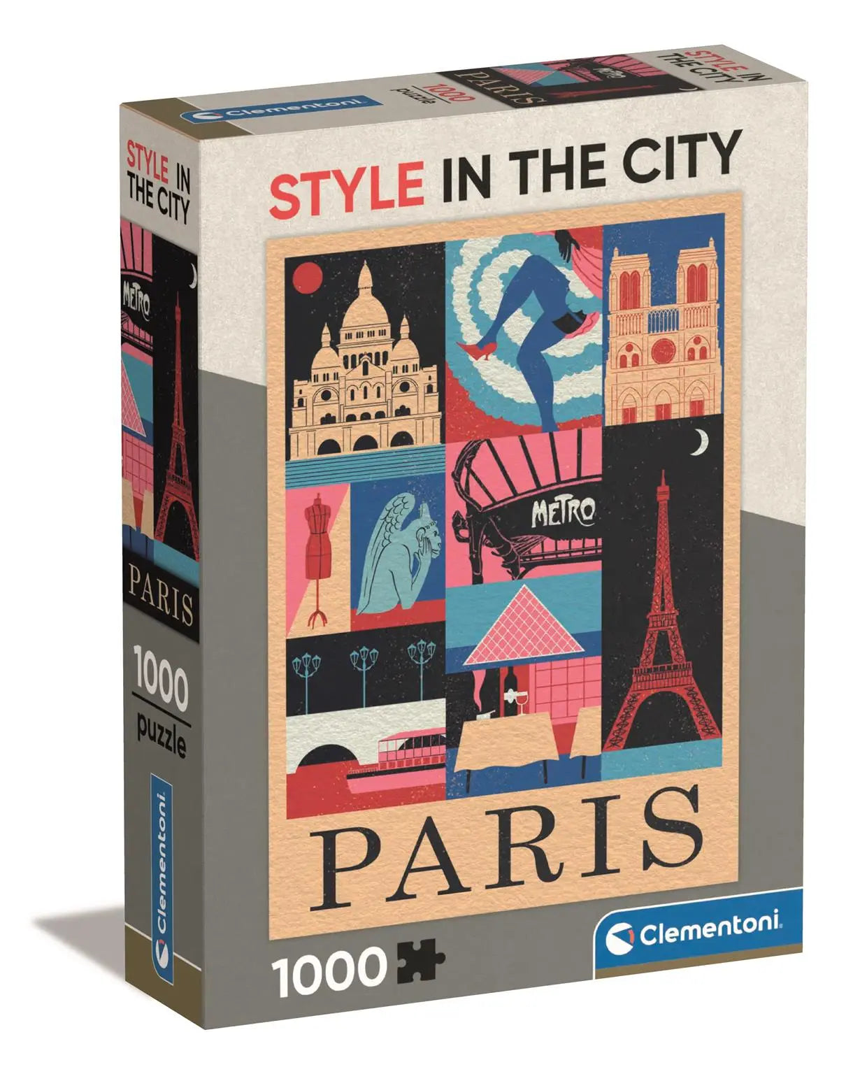 Puzzle 1000 compact paris