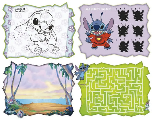 Super set naklejki Stitch, 8 arkuszy