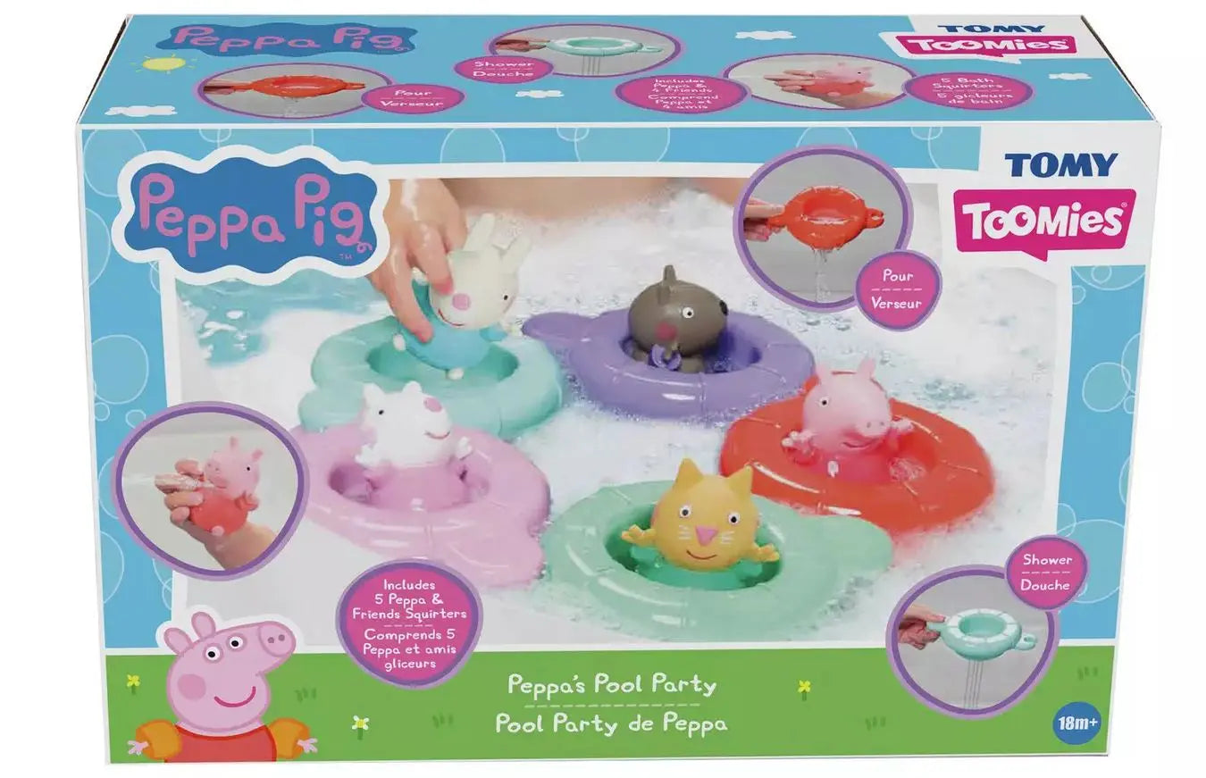 Toomies świnka peppa zabawka kąpielowa