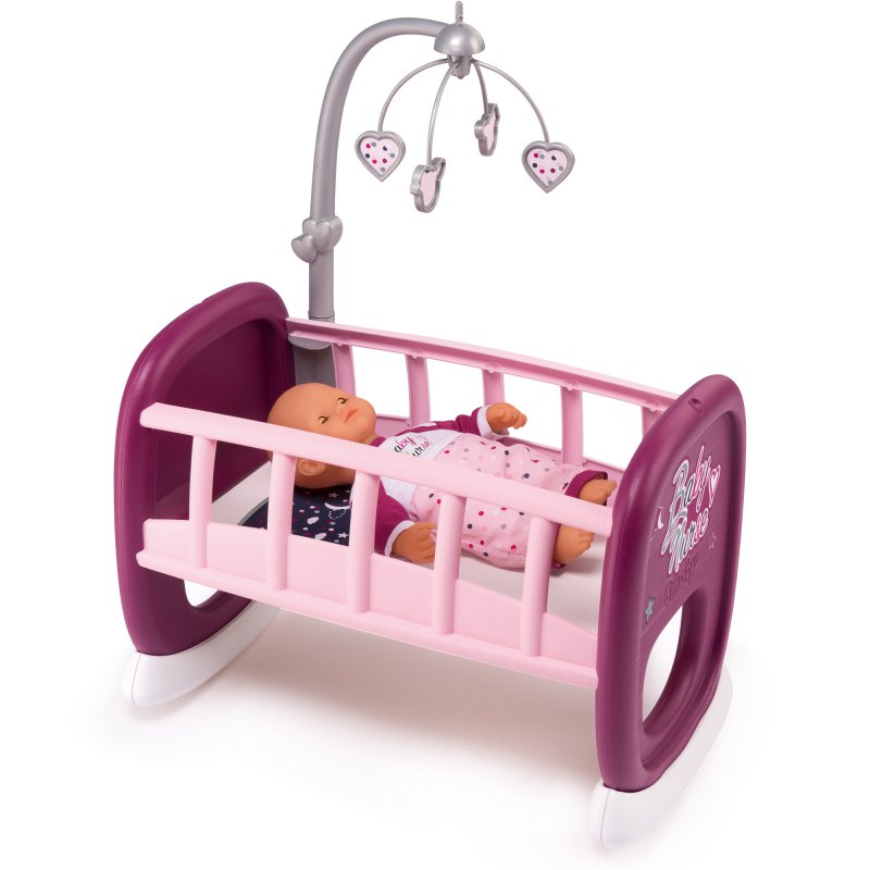 SMOBY Baby Nurse Kołyska z karuzelką 220343