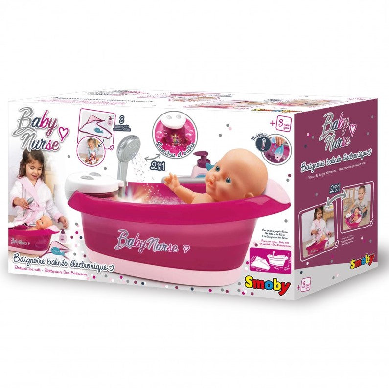 SMOBY Baby Nurse wanienka hydromasaż 220362