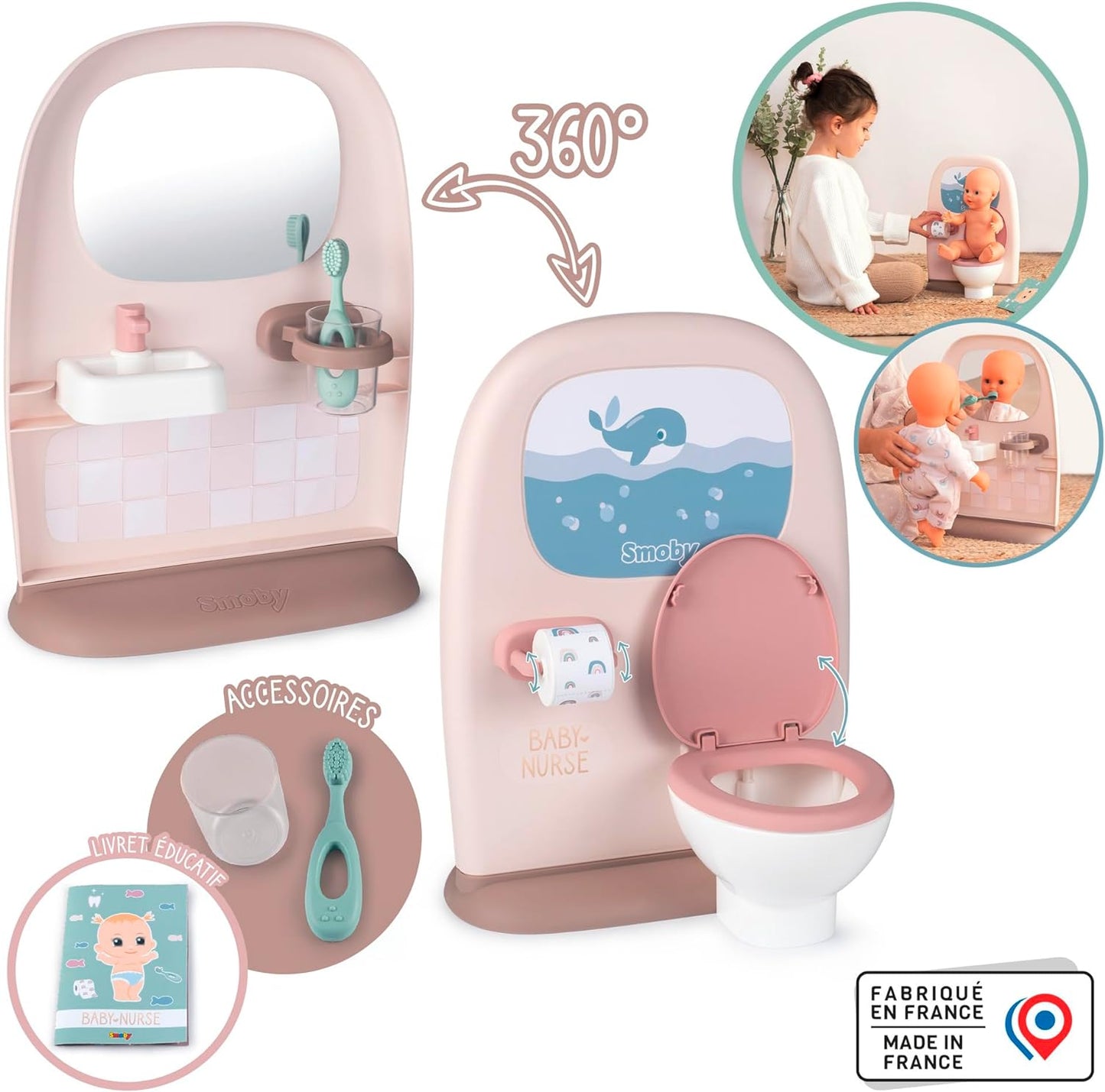 SMOBY Baby Nurse toaletka 220380