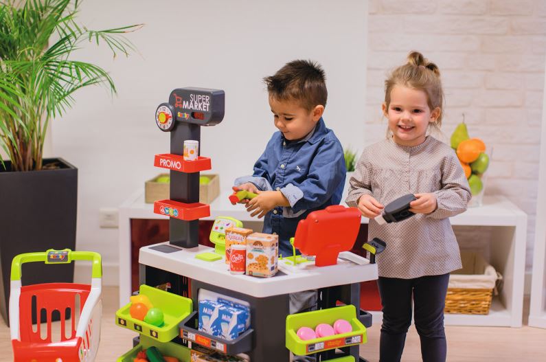 SMOBY supermarket z wózkiem 350213