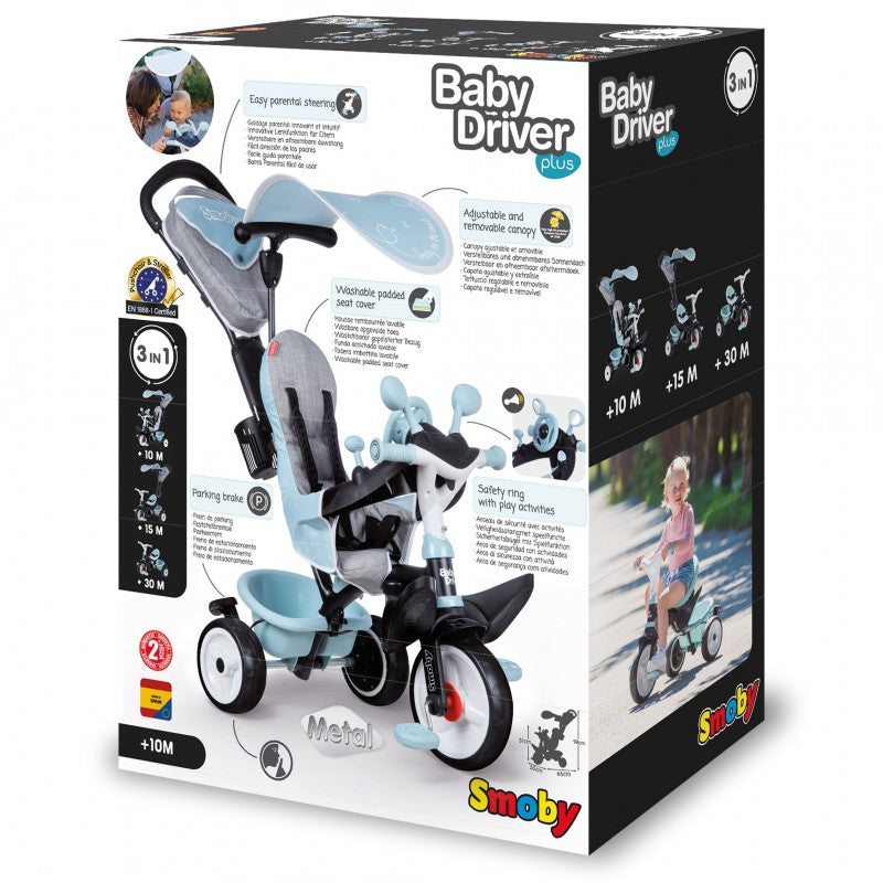 SMOBY rowerek Baby Driver Komfort nieb 741500