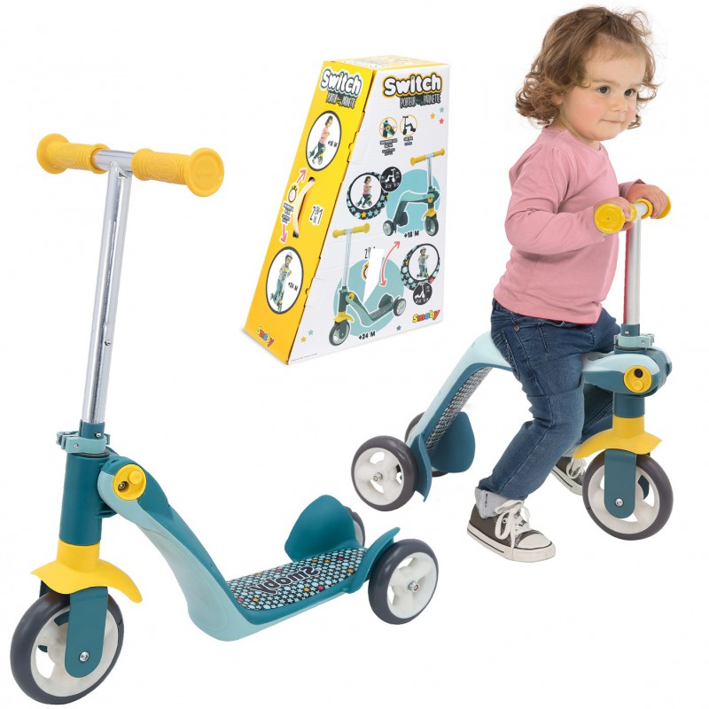 SMOBY hulajnoga 2w1 750612