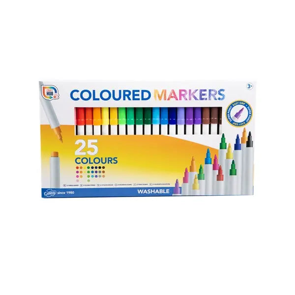 Markery zmywalne 25szt R06-0254-E 93193